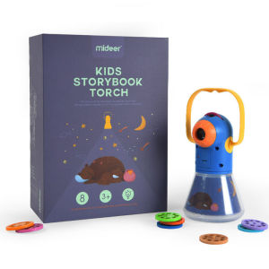 AliToys 3 years old or above Kids Sleeping Story Book Torch Projector Flashlight Electronic Learning Educational Toys For Boys Girls Best Gift