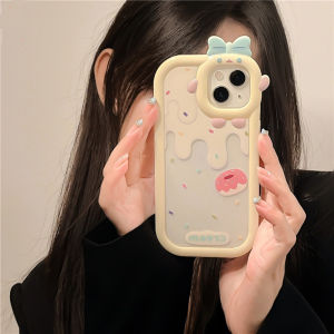 Case Xiaomi Redmi A110 5G 10C Note 10 Note 10S Note 10 Pro Note 10 5G Note 11 Note 11E Note 11S Note 11 Pro 4G 5G Poco M3 Pro 5G Poco M4 Pro 4G Poco M5S Poco X3 Pro NFC Casing Cute Dounat Monster Camera Transparant Premium