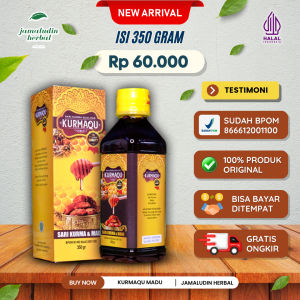 Sari Kurma Ajwa - KURMAQU - Sari Kurma dan Madu Murni - KurmaKu - Sirup Kurma - Kurmaqu Sari Kurma Plus Madu Kualitas Premium Best Seller - KurmaQu Bergaransi Resmi