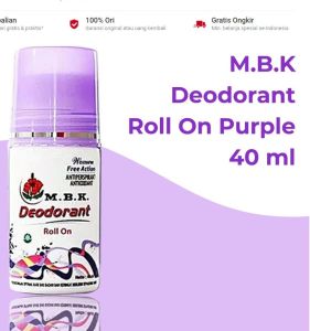 MBK Deodorant Roll On Pria Dan Wanita 40ml / MBK Roll On