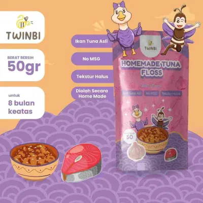 Abon Asli MPASI Bayi & Anak No MSG - Daging Ayam Sapi Tuna Salmon Patin Lele