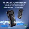 TNW A11 Mini wireless Lavalier Microphone 2 in 1 noise reduction Mini Dual Mic Plug-Play for IOS Type-c Vlogging Interview YouTube Live Streaming. 