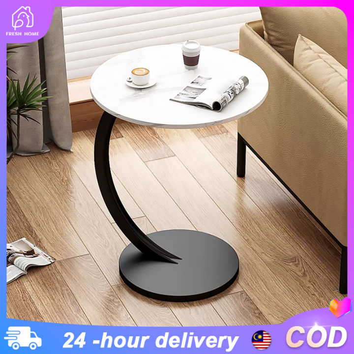 Small coffee table light luxury side a few small apartment living room