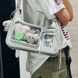 Ayuqi® ITA Bag Small with Card Holder Anime Peripheral Doll Brooch Display Shoulder Crossbody Bag