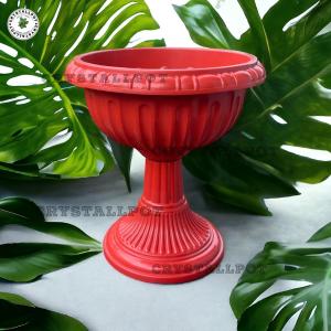 POT BUNGA TANAMAN PIALA JUARA TINGGI 38 CM - PIALA SHALLOM TINGGI