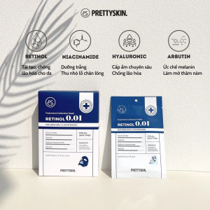 Mặt Nạ Pretty Skin Treatment Collection Mask | Dưỡng trắng – Chống lão hoá – Cấp ẩm chuyên sâu