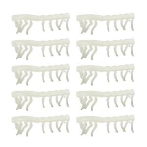 10 chiếc mồi mồi tôm giả phát sáng bằng silicon Mồi Câu chìm nổi bơi mồi mồi câu tôm tôm mô phỏng