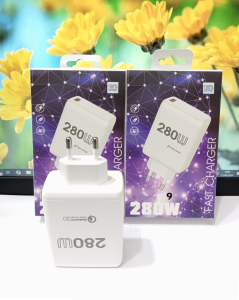Batok FOR RDMI 9 Fast Charger 280W Kepala Casan hp Quick Charge3.0 Support Fast Charging