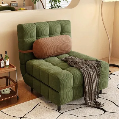 Foldable Sofa Bed 2-in-1 for Small Spaces Balcony & Living Room Multi-Function Single Convertible Couch Bed