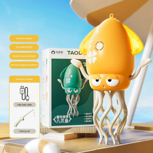 Magical Dancing Octopus toy child early education squid sensor music Parent-Child Interactive Decompression Tahan lama