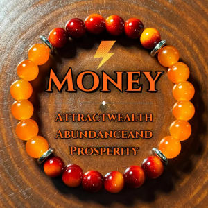 Lansboter Fortune Vòng đeo tay giả tigereye tăng Aurora dây đàn hồi Vòng đeo tay điều chỉnh được