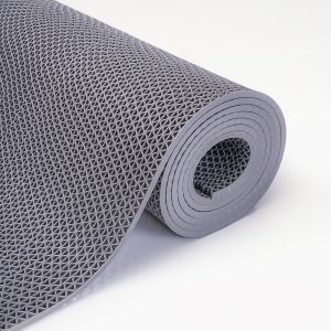 แผ่นกันลื่นรังผึ้ง PVC กันลื่นสูง ทำความสะอาดง่าย ขนาด 1 เมตร 2 เมตร ความหนา 4.5 มม. 6.5 มม. สำหรับห้องน้ำและครัว ส่งฟรีทั่วประเทศ