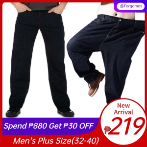 Size 32-42 Mens Pants Big Size Plus size Skinny type Pants For Men Denim Mens Jeans Forgamos#MP81155