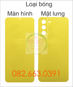 [HCM]Dán PPF Samsung S21 loại nhám bóng dành cho màn hình mặt lưng mặt lưng full viền