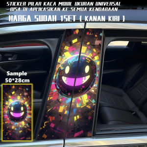 HD Car Center Column Decorative Sticker Window B Column Protective Film Personalized Custom Modification Painted 59