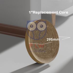 【COD】Cat Scratching Board Pet Cat Toy Replaceable Corrugated Round Cat Scratch Board Scratch Resistant Cat Pet Cat Kitten Claw Scratcher Pad Cat Bed Pet Supplies Circular Scratch Pads and Posts