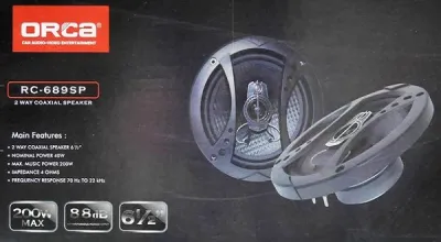Speaker Coaxial 65 Inch Orca Rc-689sp 2 Way