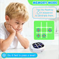 Electronic Tic-Tac-Toe Game, 4-in-1 Handheld Puzzle Games Console, Portable Travel Games for Car Ride, Toys Gift Idea for Kids and Adults. 