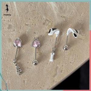 ส่วนลด 10 บาท สำหรับการซื้อ 1 ชิ้น ตุ้มหูรูปสุนัขและแมวน่ารัก1ชิ้นต่างหูสตั๊ดสุดเท่น่ารักสำหรับผู้หญิงทันสมัยอุปกรณ์เจาะร่างกาย