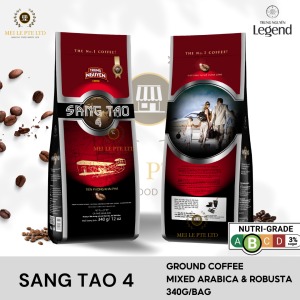[SG STOCK] Sang Tao 4 - Ground Coffee 340gr/bag - Arabica Robusta Excelsa & Catimor  (Strong & Bittersweet) by Trung Nguyen Coffee
