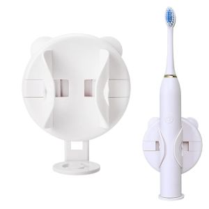 Punch-free Toothbrush holder Wall-Mounted Electric toothbrush holder Telescopic automatic adjustment toothbrush storage rack