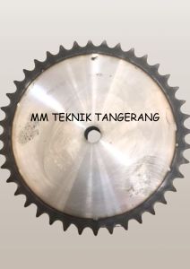 Sprocket RS 60 x 2 x 40 T Gear RS 60-2x40T Rantai Double Gir gigi Z 40T 40 T RS60 -2 60Z40 60x2x40T 60-2 tipe B Sproket Spr 40T 60-2Z40 60x2-40T 60-40T 60X2X40 60D 60 D 60Dobel 60Double Dobel