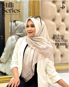 SEGIEMPAT MILLI SERIES BY JOURNEY SCARVES | KERUDUNG JOURNEY MOTIF TERBARU MILLI MOLLA SERIES | JP TERBARU 2024