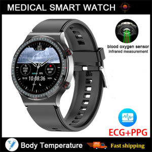 Smart Watch Accurate Measure ECG+PPG Full Touch Screen Sport Fitness Watches Bluetooth For Android ios Smartwatch