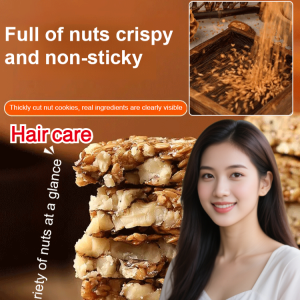 [Suitable for all ages] Flaxseed walnut crisps Sesame nut crisps Crispy and satisfying snacks Handmade without additives Low sugar and healthy