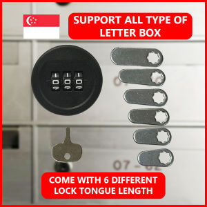 Letterbox Easy-View Mailbox Lock | Support All | Letterbox | Free 6 Lock Tongue