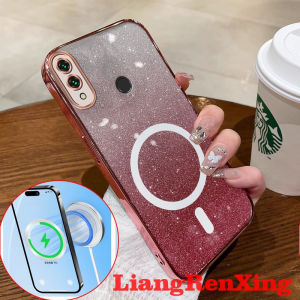 Case for huawei y7 2019 huawei y9 2019 huawei y7 pro 2019 phone casing Softcase Silicone shockproof Cover new design clear Wireless magnetic attraction aesthetic SFBSWX01