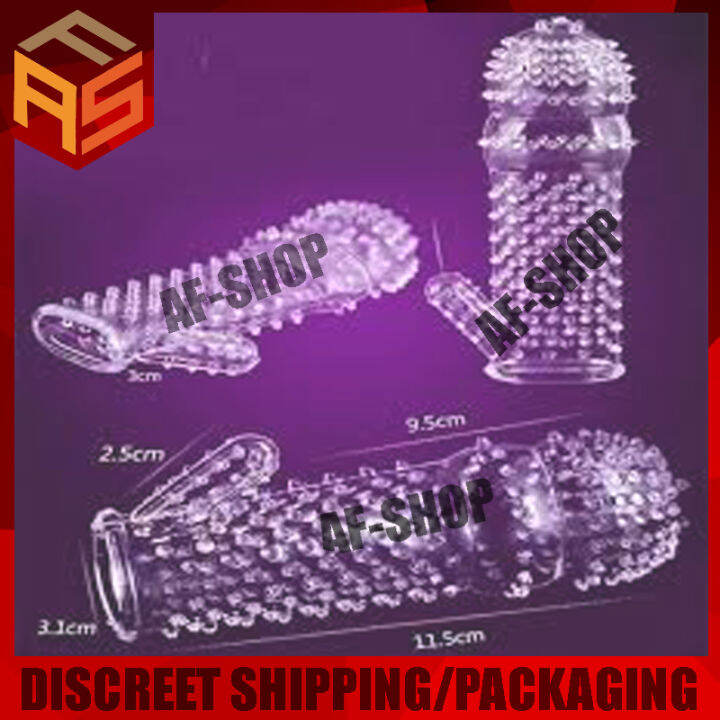 Washable Crystal Condom Penis Sleeve Extender Condom Lazada PH