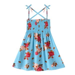 Dress Anak Perempuan Korea Summer Style Kualitas Import Premium Bahan Katun 1-5 Tahun - KC3E