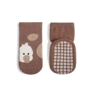Cute Cartoon socks for babys Non-Slip Gripped Sole infant Crawling Socks for toddler