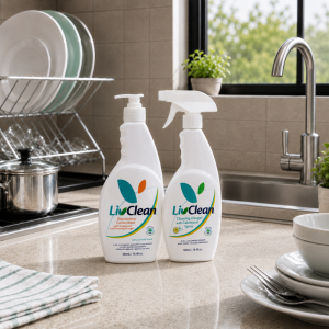 LivClean Green Revolution - Dishwashing Concentrate + Cleaning Vinegar w/ Calamansi