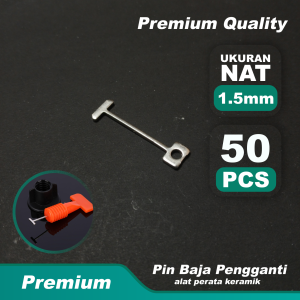 ASTEEL Pin Baja Besar Pengganti Alat Perata Pasang Keramik Tipe Putar Bisa Dipakai Ulang