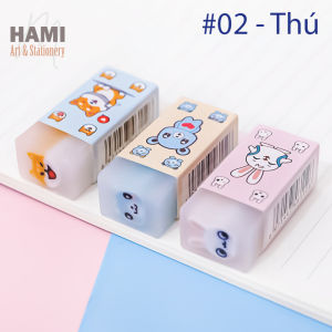Tẩy cho trẻ em ít mảnh vụn gôm tẩy bút chì hoạt hình dễ thương A1998-C3