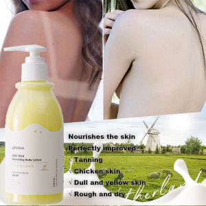 Susu kambing whitening body lotion whitening lotion goat milk losyen pemutih dry skin lotion whitening skincare brightening smooth skin remove melanin moisturizer tanning repair山羊奶美白身体乳