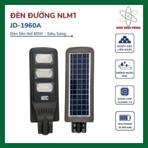 Đèn Đường Năng Lượng Mặt Trời JINDIAN 60W JD-1960A
