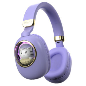 Wireless Headset Bluetooth Earphones Long Battery Life Student Children Cute Cartoon Gaming Headset