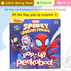 3D Pop-up Marvel Spidey and his Amazing Friends Book DK Pop-Up Peekaboo! | Age 0-3 | spiderman spider-man story gift