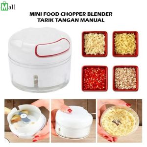 Alat Pemotong Bawang Sayur Blender Tarik Tangan Manual Speedy Chopper