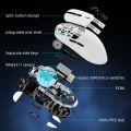 [Deliver In 72 hours]THUNDEROBOT ML7 Gaming Mouse With Charging Dock Long Battery Life Tri-mode Bluetooth Wireless Mose PAW3311 RGB Lighting 12000 DPI 65g Lightweight Design White Color. 