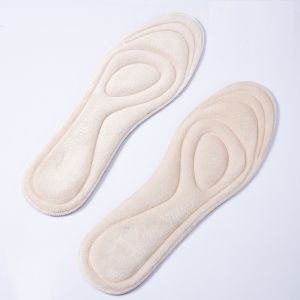 2pcs Insole Sepatu Insol Sneaker Ganjalan Bantalan Beludru AS120