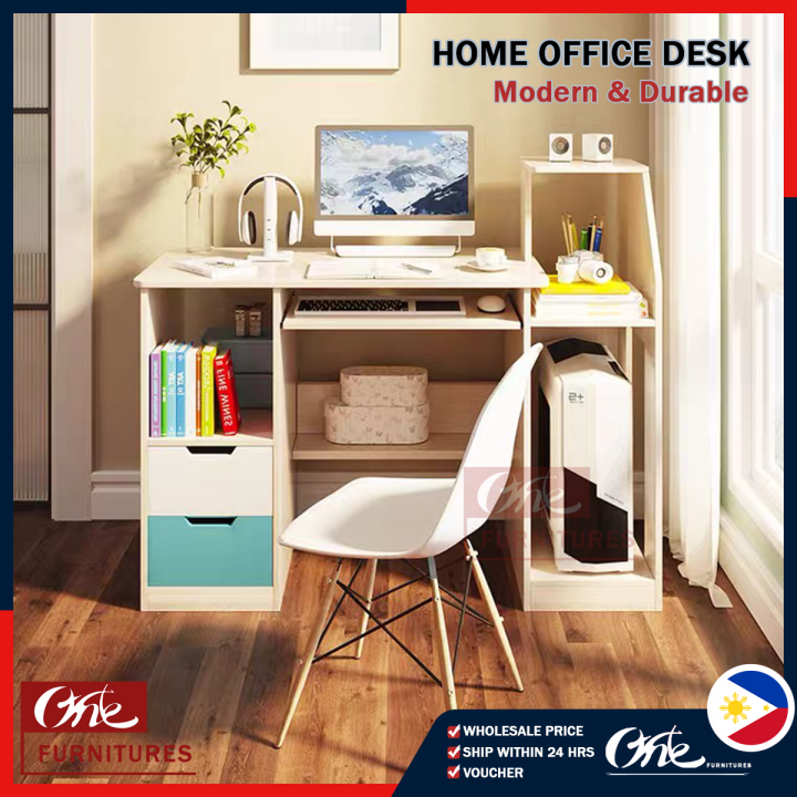 Single Computer Desk ONE Computer Desk Home Office Desk Simple Desktop Small Desk for ...