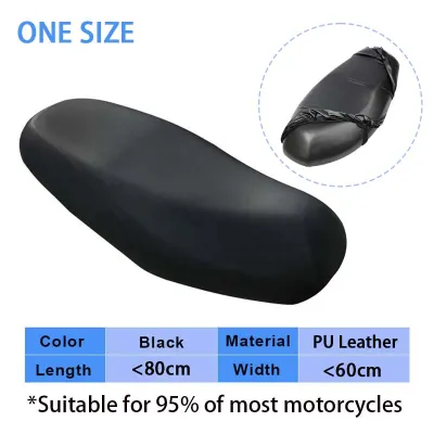 Motorcycle Leather Seat Cover Anti scrape Sunscreen Insulating Universal Waterproof Seat Cover Honda