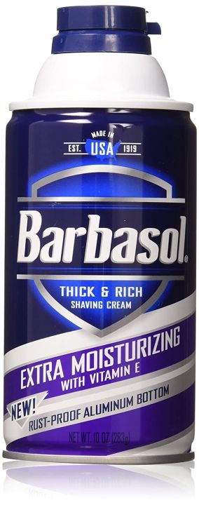 Barbasol%20Extra%20Moisturizing%20With%20Vitamin%20E%20Shaving%20Cream,%2010%20oz/283g%20-%20Image%204