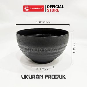 Mangkok Bakso Mie Soto Clio / Mangkok Plastik 6 Inch Japan Series