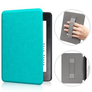 【Hot ticket】 PU Slimshell Smart Case with Hand Strap for Kindle Paperwhite 11/10/7/6/5th Premium Lightweight Magnetic Cover with Auto Sleep/Wake up