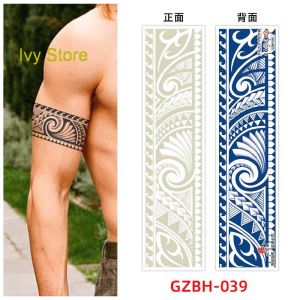 [Nhiều Mẫu] Hình Xăm Dán Vòng Tay Cá Tính 15 ngày Hình Xăm Dán Tạm Thời 6 x 23cm Lên Hình Sau 12 tiếng Ivy Store